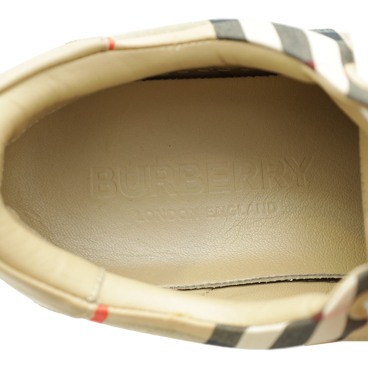 Burberry Beige Albridge Sneakers 37