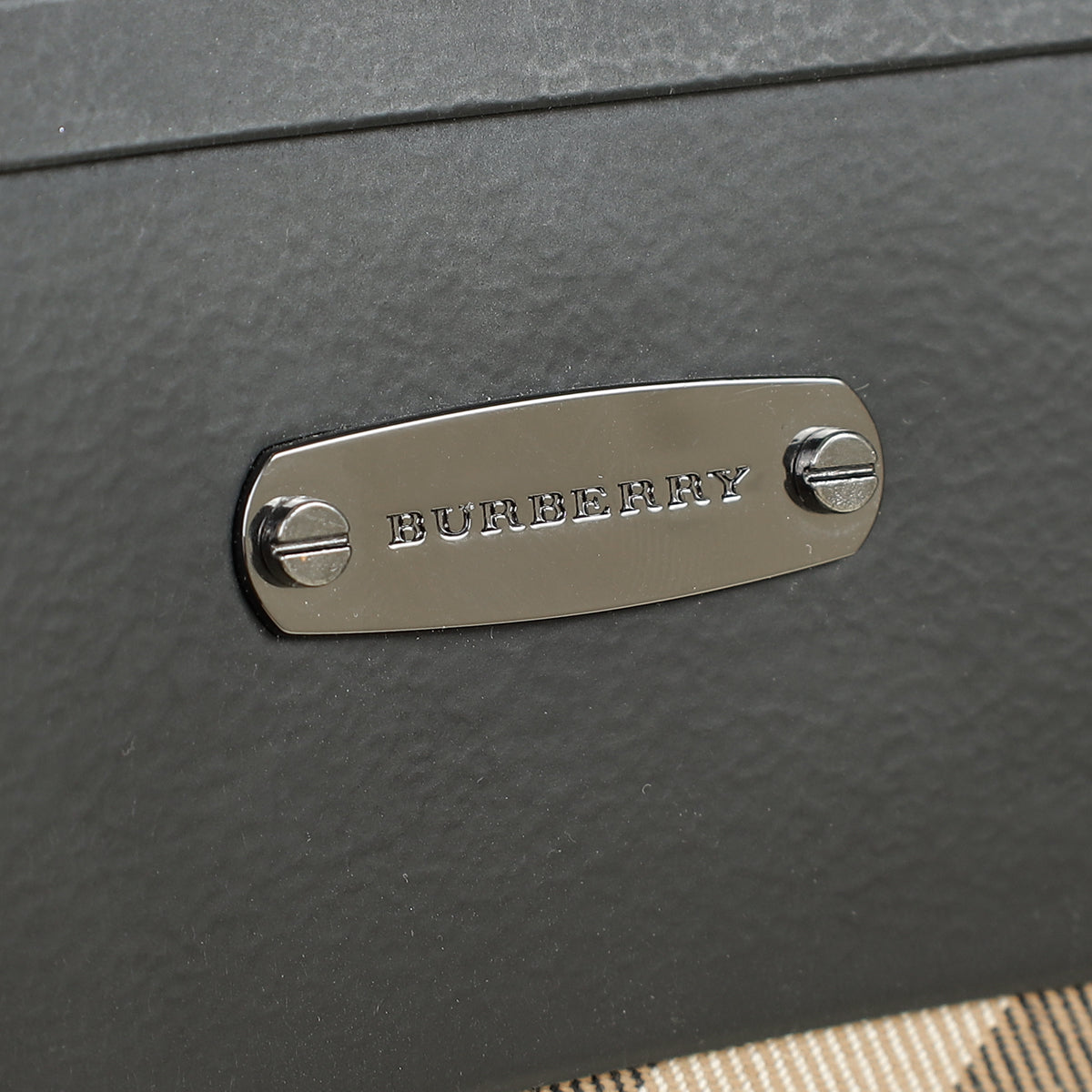 Burberry Bicolor Check Rubber Knee High Rain Rider Boots 37