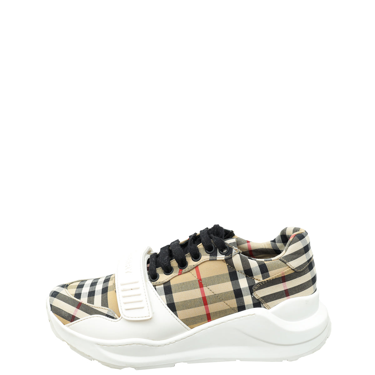 Burberry Beige Check Ramsey Sneaker 39