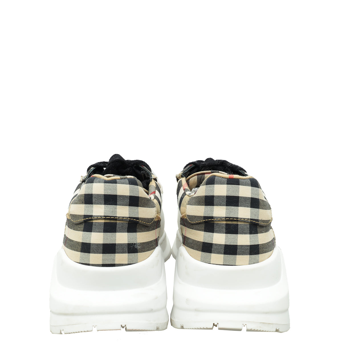 Burberry Beige Check Ramsey Sneaker 39