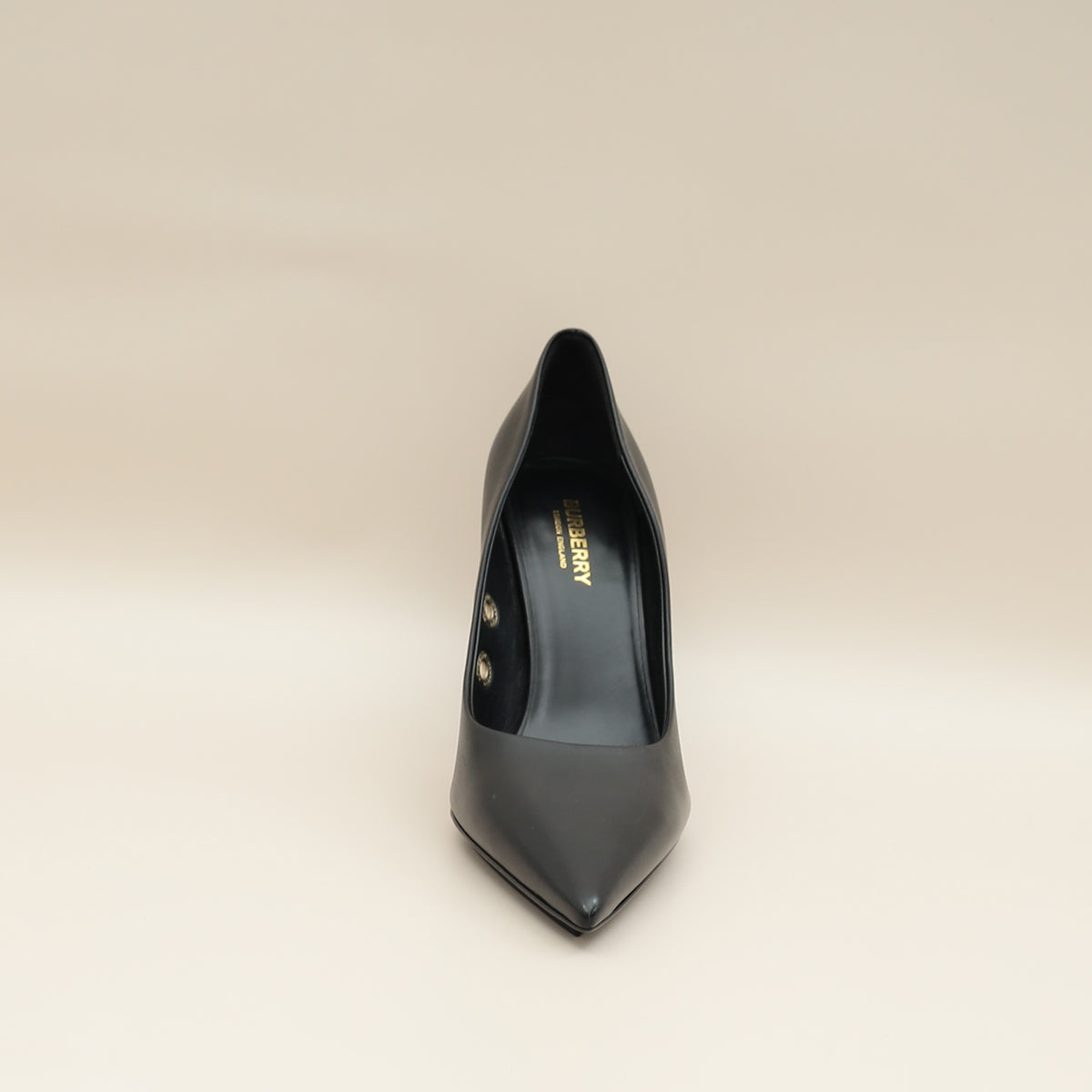 Burberry Black Aubri Pumps 39