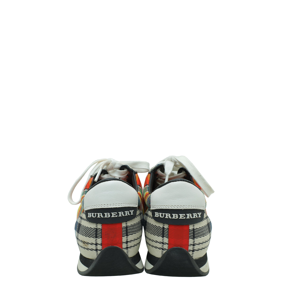 Burberry Multicolor Amelia New Tartan Sneakers 36.5