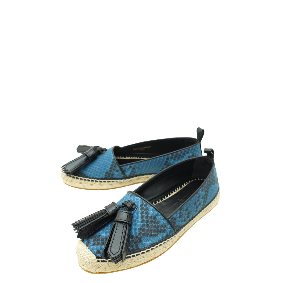 Burberry Bicolor Hodgeson Flat Espadrille 36.5