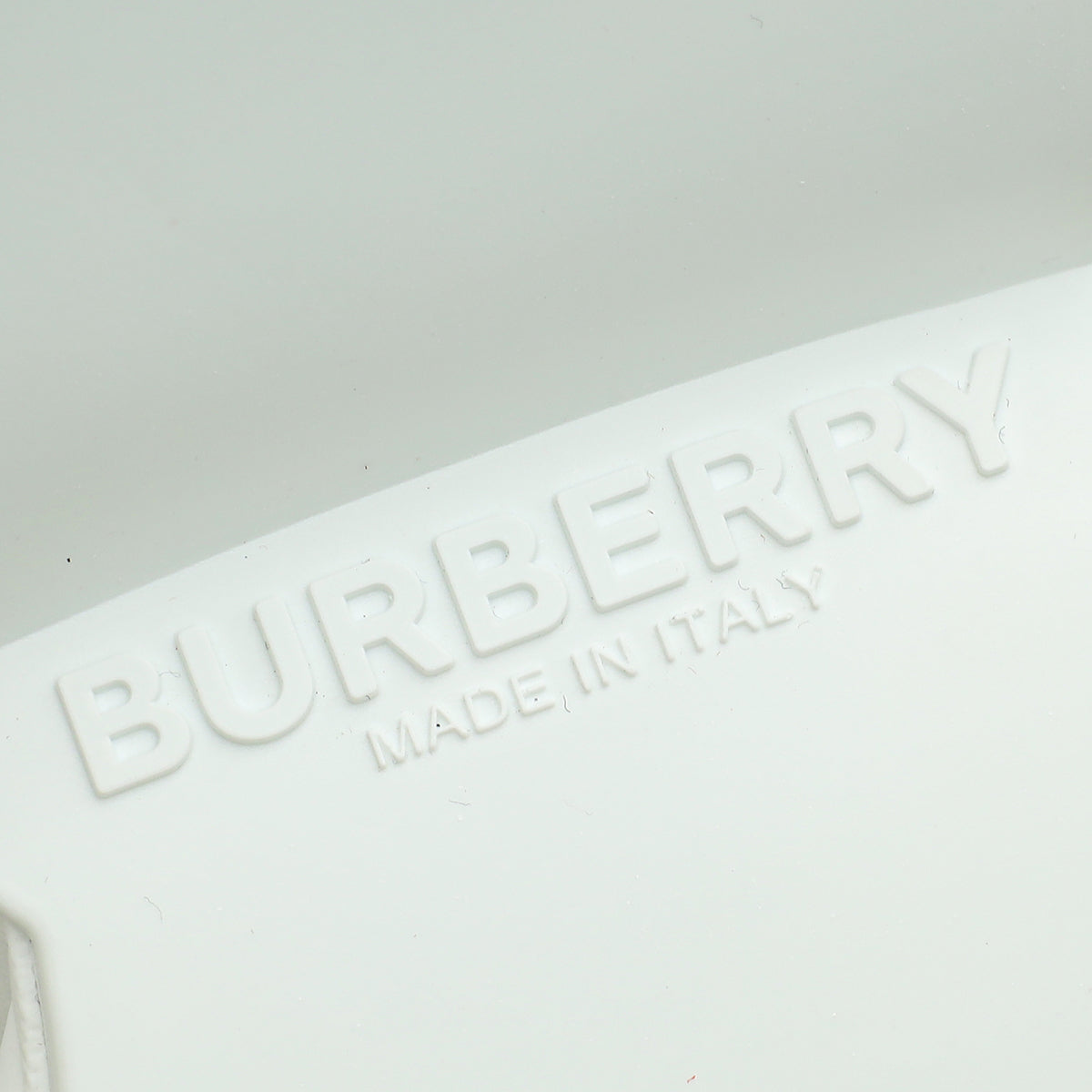 Burberry White Axburton Low-top Quilted Sneakers 37.5
