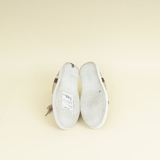 Burberry Beige New Salmond Sneaker 39