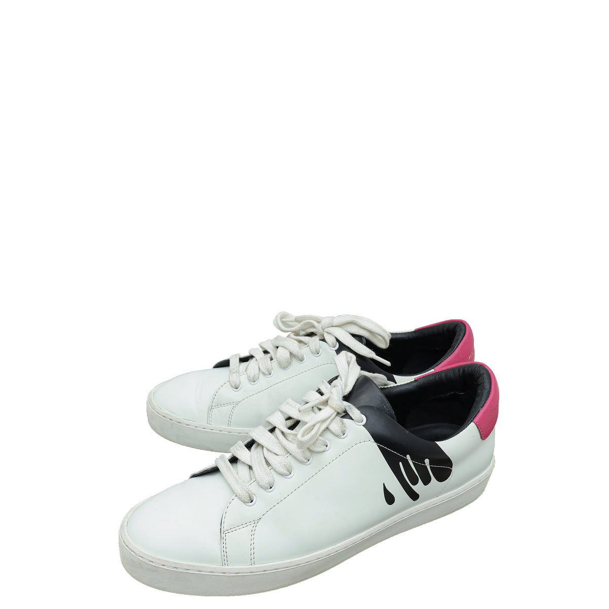 Burberry Bicolor Westford Splash Low Top Sneakers 40-Burberry-THE CLOSET