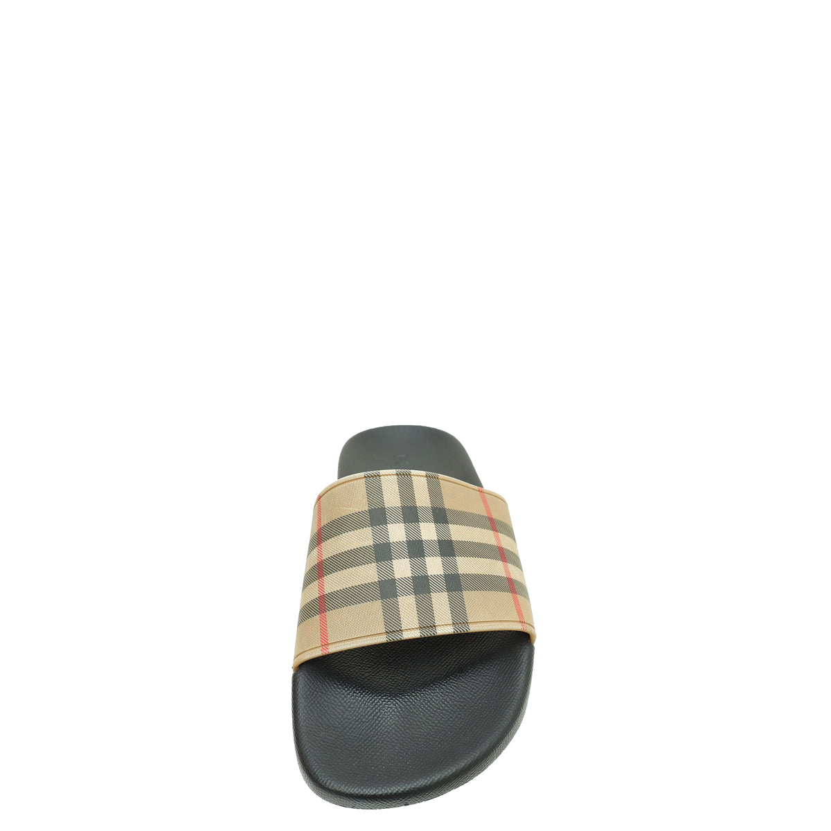 Burberry Archive Beige Vintage Check Slides 41-Burberry-THE CLOSET