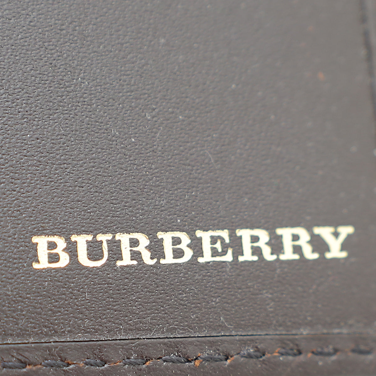 Burberry Bicolor Haymarket Check Wallet