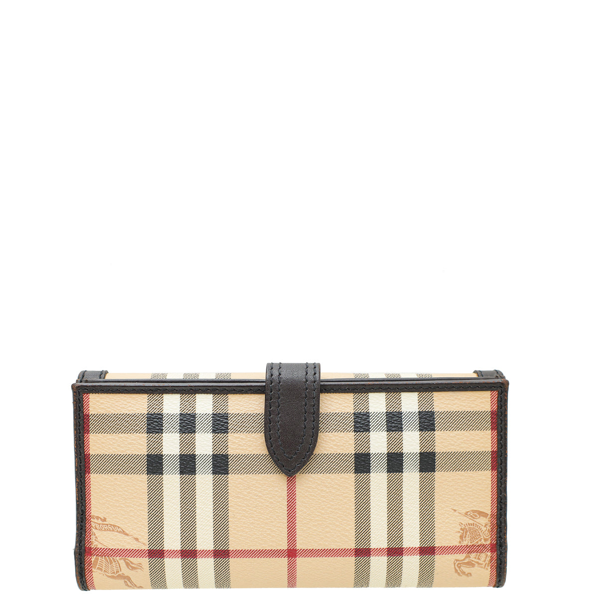 Burberry Bicolor Haymarket Check Wallet-Burberry-THE CLOSET