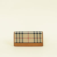 Burberry Tan Continental Wallet