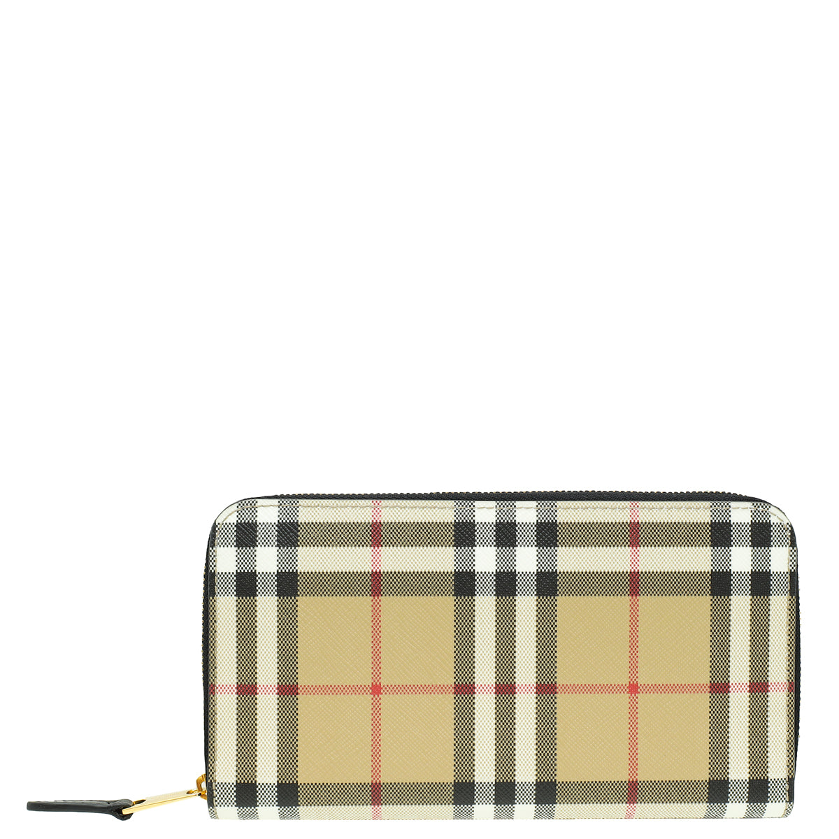 Burberry Multicolor Vintage Check Long Zippy Wallet-Burberry-THE CLOSET