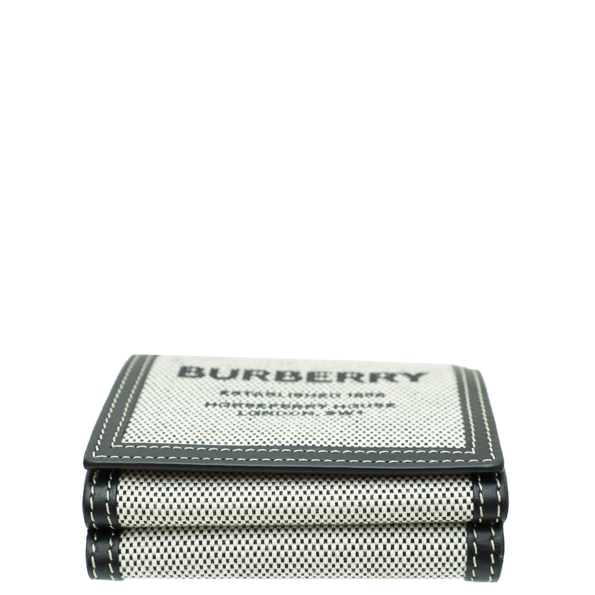 Burberry Tricolor Small French Wallet