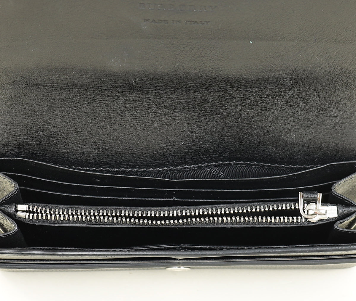 Burberry Bicolor Nova Check Buckle Sequins Continental Wallet