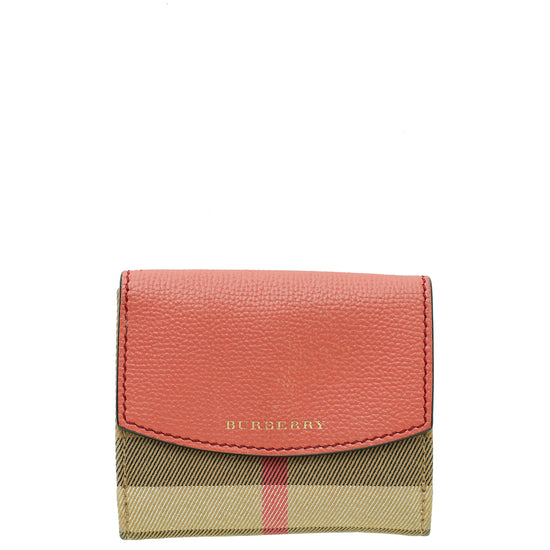 Burberry wallet house check best sale