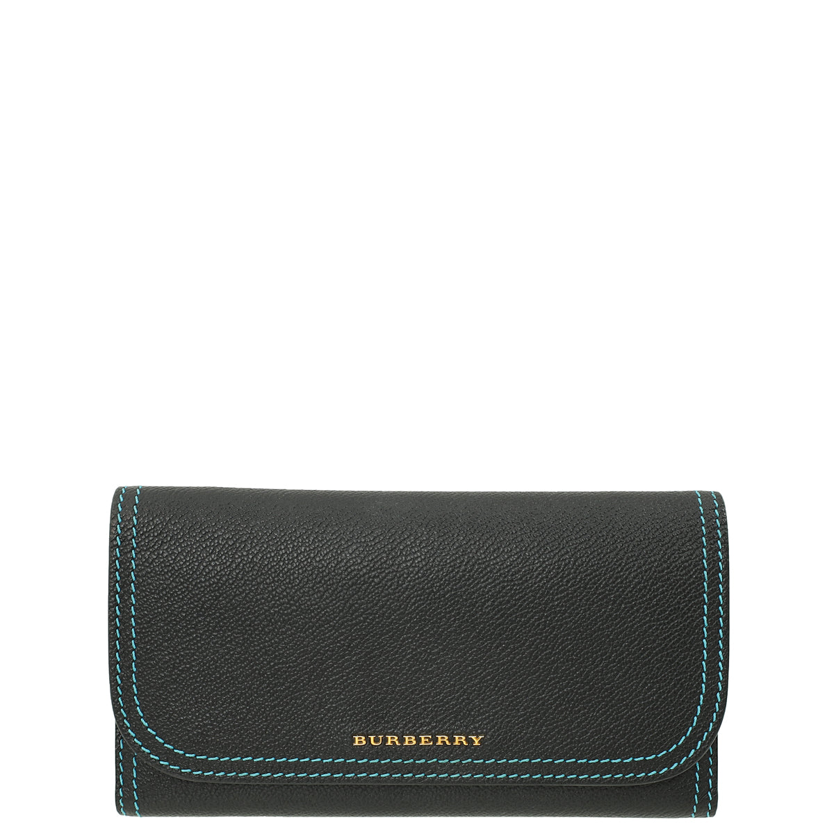 Burberry Black Multicolor Continental Wallet