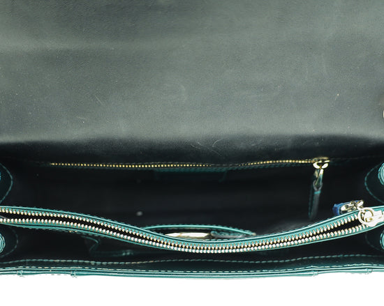 Bvlgari Forest Emerald Serpenti Forever Shoulder Bag