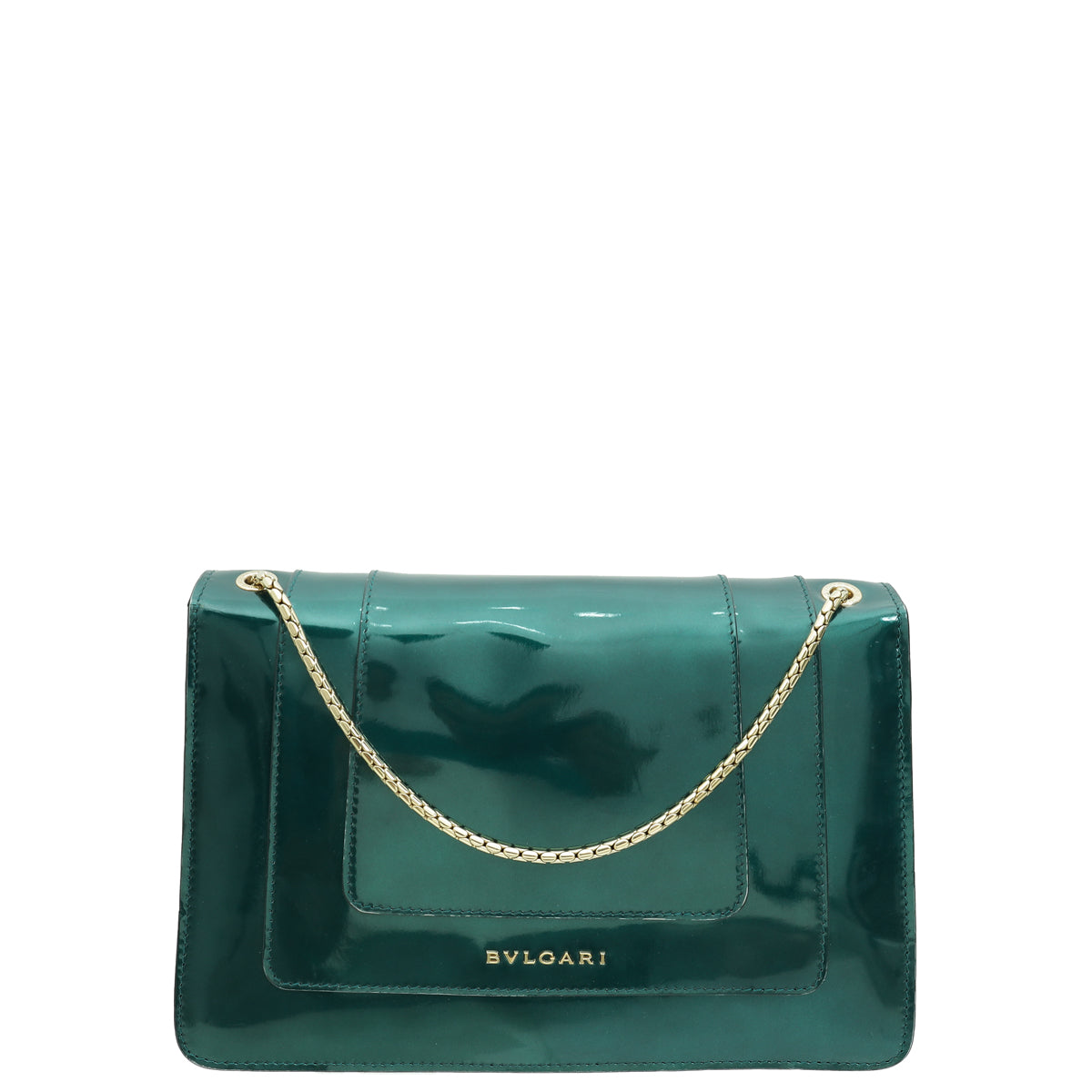 Bvlgari Forest Emerald Serpenti Forever Shoulder Bag