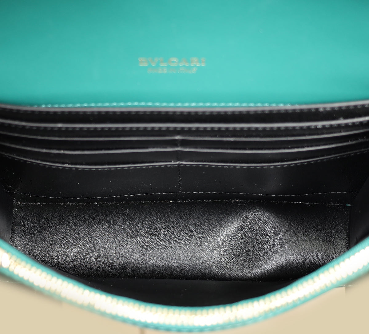 Bvlgari Green Serpenti Forever Chain Wallet-Bvlgari-THE CLOSET