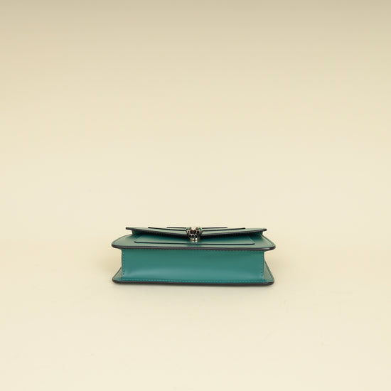 Bvlgari Green Serpenti Forever Chain Wallet-Bvlgari-THE CLOSET