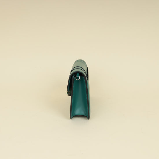 Bvlgari Green Serpenti Forever Chain Wallet-Bvlgari-THE CLOSET