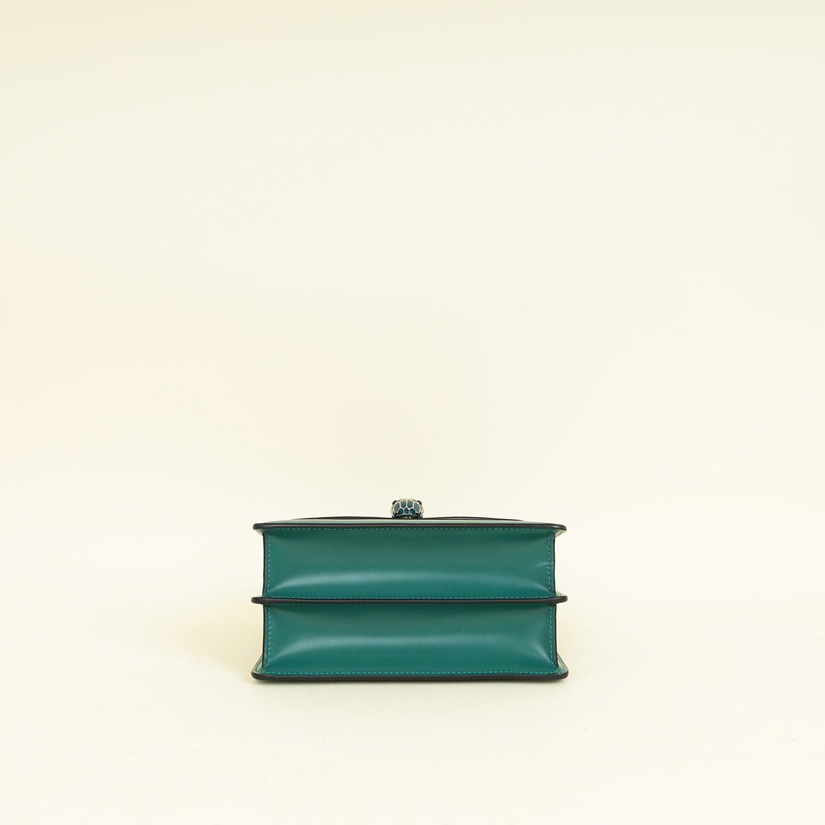 Bvlgari Green Serpenti Forever Medium Top Handle Bag