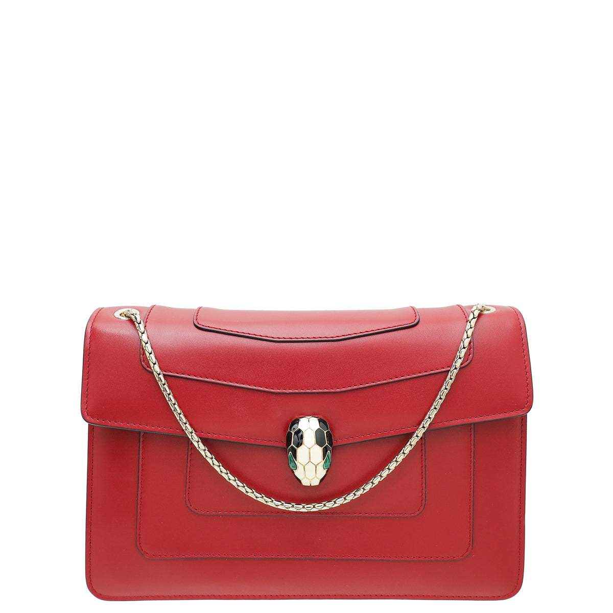 Bvlgari Bicolor Serpenti Forever Shoulder Bag-Bvlgari-THE CLOSET