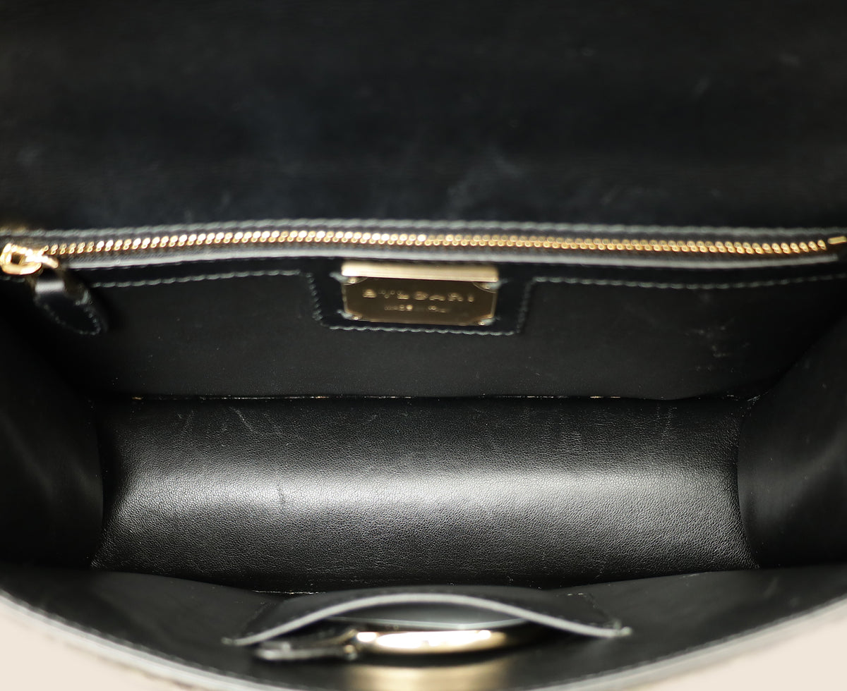 Bvlgari Bicolor Diamond Blast Serpenti Forever Flap Bag-Bvlgari-THE CLOSET