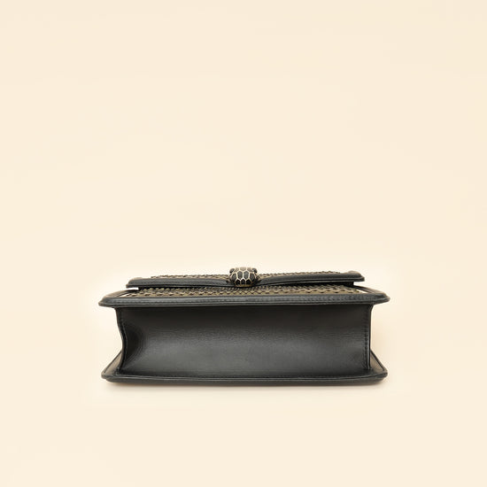 Bvlgari Bicolor Diamond Blast Serpenti Forever Flap Bag-Bvlgari-THE CLOSET