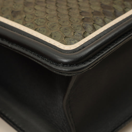 Bvlgari Bicolor Diamond Blast Serpenti Forever Flap Bag-Bvlgari-THE CLOSET