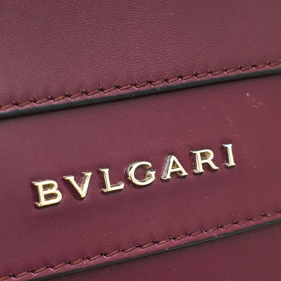 Bvlgari Violet Serpenti Forever Flap Medium Shoulder Bag
