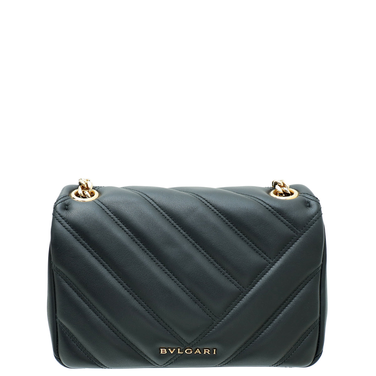 Bvlgari Black Cabochon Shoulder Bag-Bvlgari-THE CLOSET