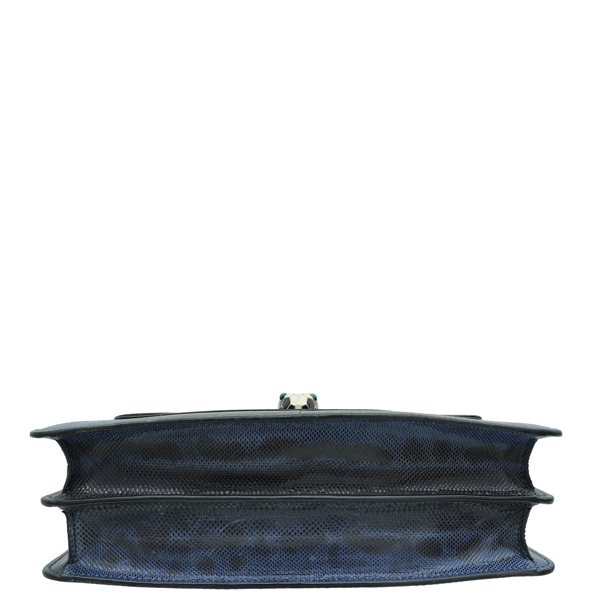 Bvlgari Navy Blue Karung Serpenti Forever Shoulder Bag