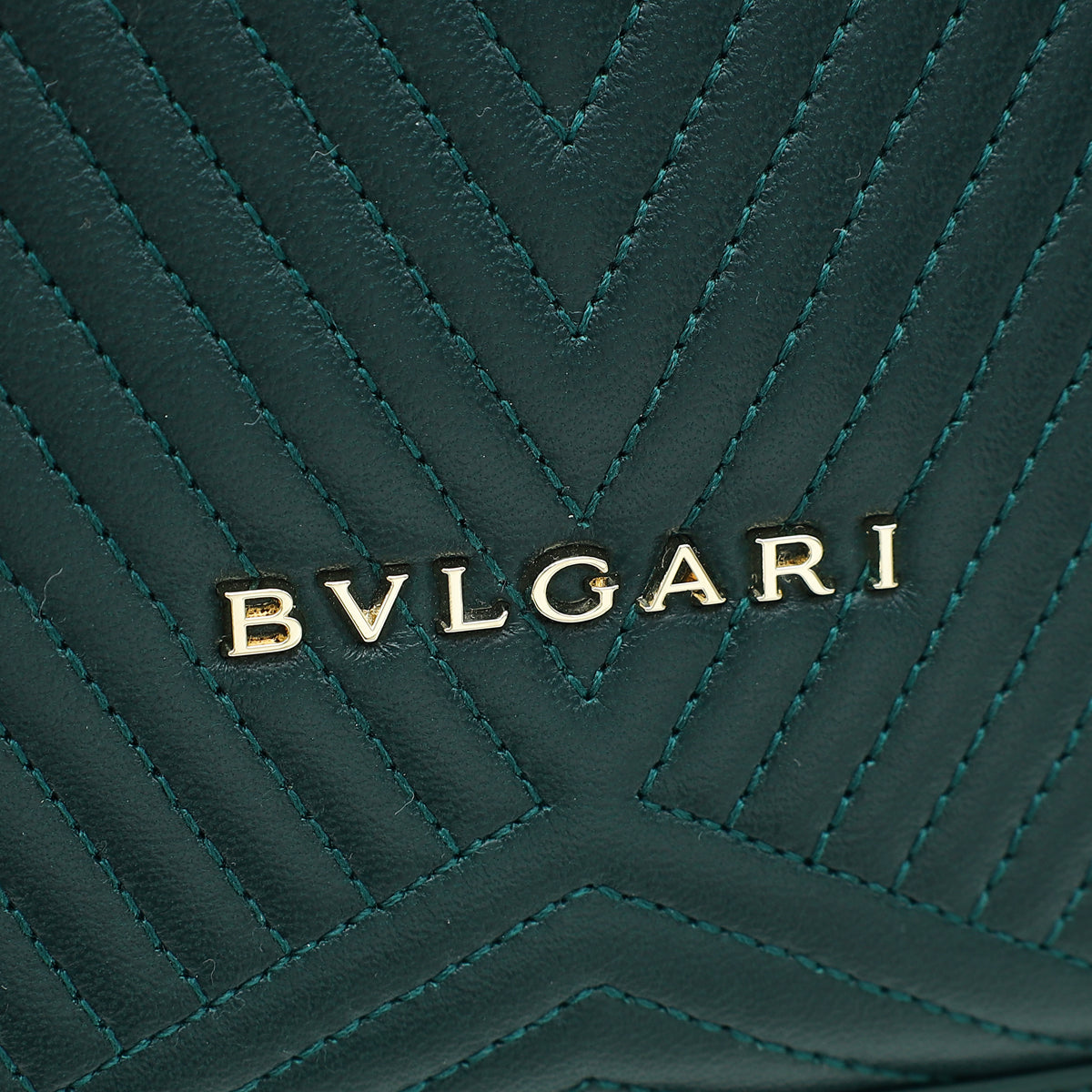 Bvlgari Forest Emerald Serpenti Diamond Blast Medium Flap Bag