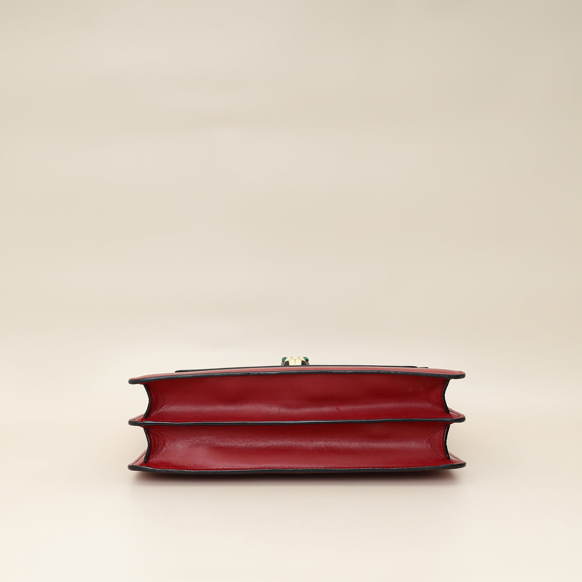 Bvlgari Dark Red Serpenti Forever Flap Shoulder Bag-Bvlgari-THE CLOSET