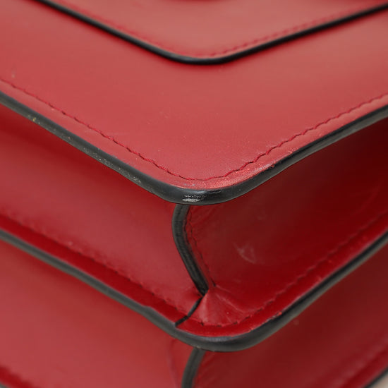 Bvlgari Dark Red Serpenti Forever Flap Shoulder Bag-Bvlgari-THE CLOSET