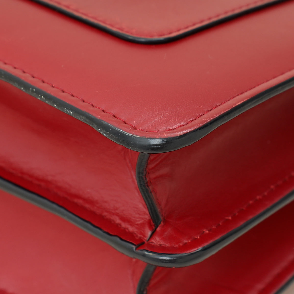 Bvlgari Dark Red Serpenti Forever Flap Shoulder Bag-Bvlgari-THE CLOSET