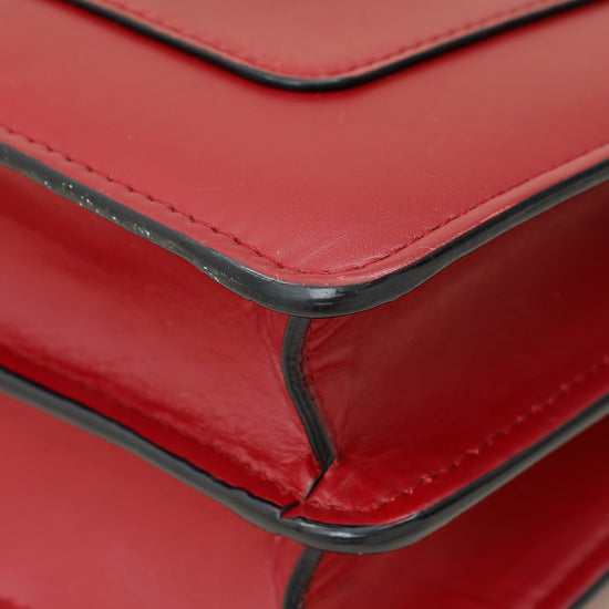 Bvlgari Dark Red Serpenti Forever Flap Shoulder Bag-Bvlgari-THE CLOSET