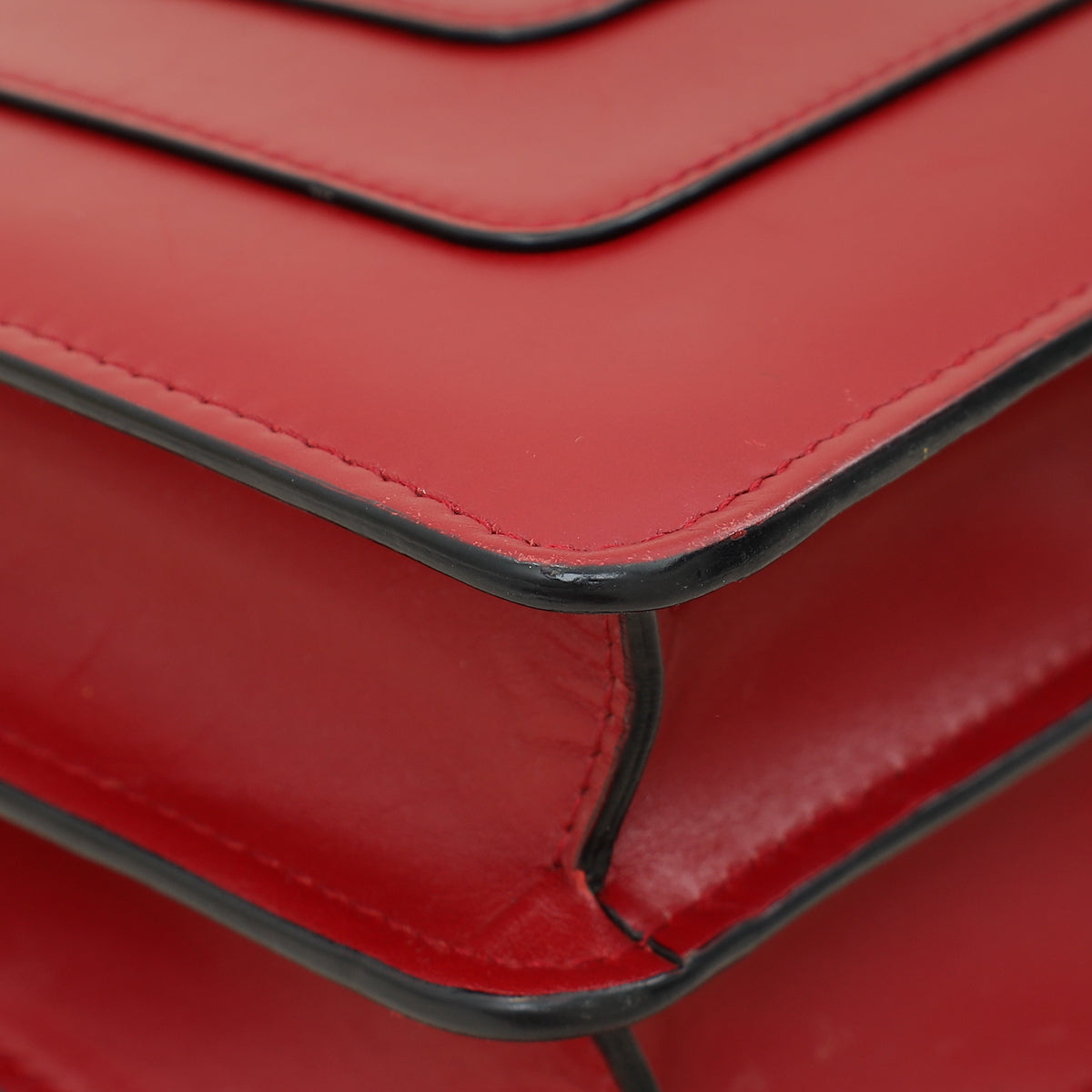 Bvlgari Dark Red Serpenti Forever Flap Shoulder Bag-Bvlgari-THE CLOSET