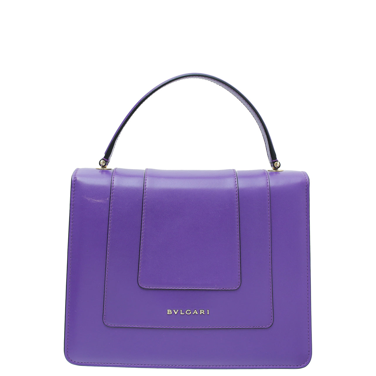 Bvlgari Violet Serpenti Forever Top Handle Bag-Bvlgari-THE CLOSET
