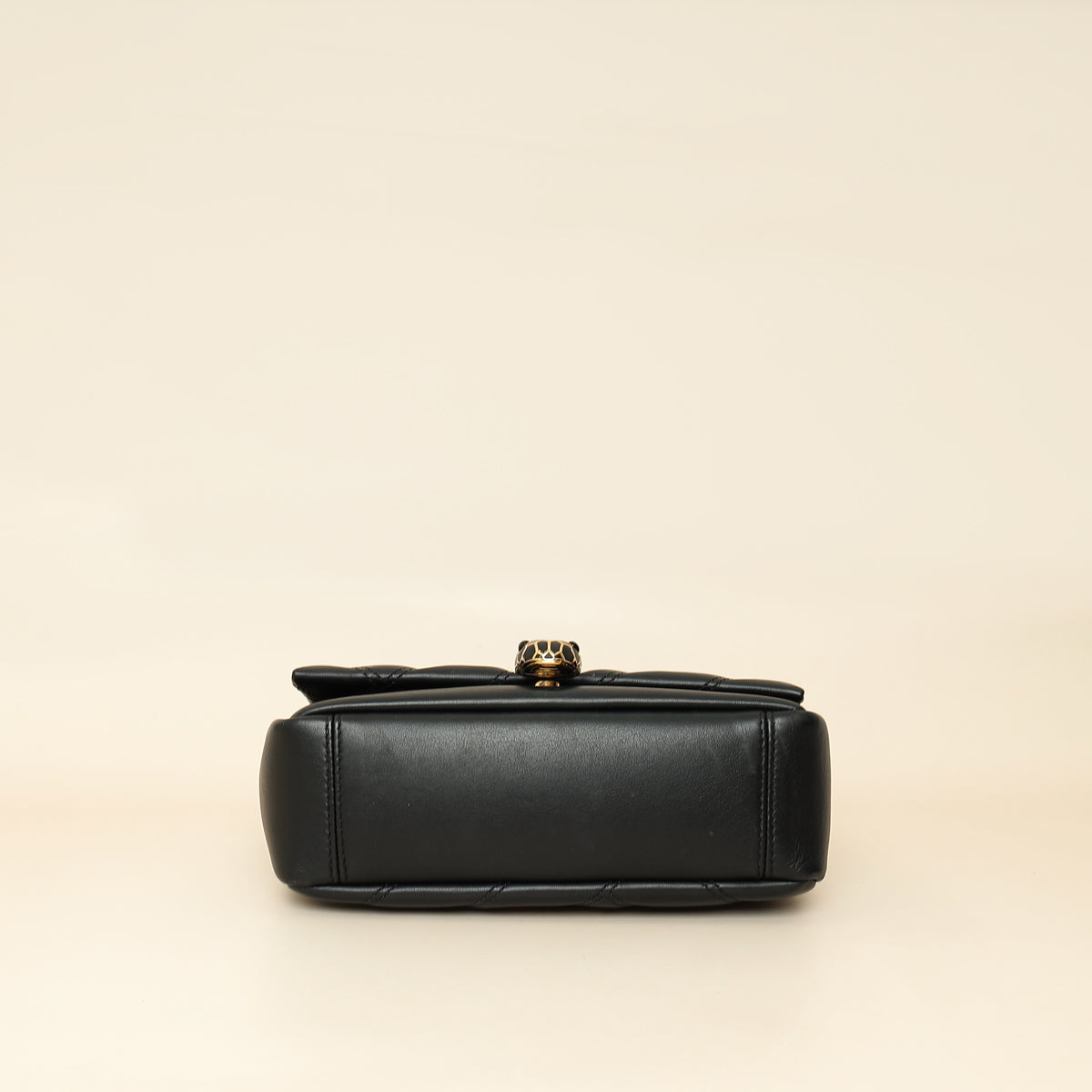 Bvlgari Black Serpenti Cabochon Small Shoulder Bag-Bvlgari-THE CLOSET