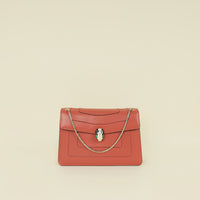 Bvlgari Rust Serpenti Forever Large Flap Bag