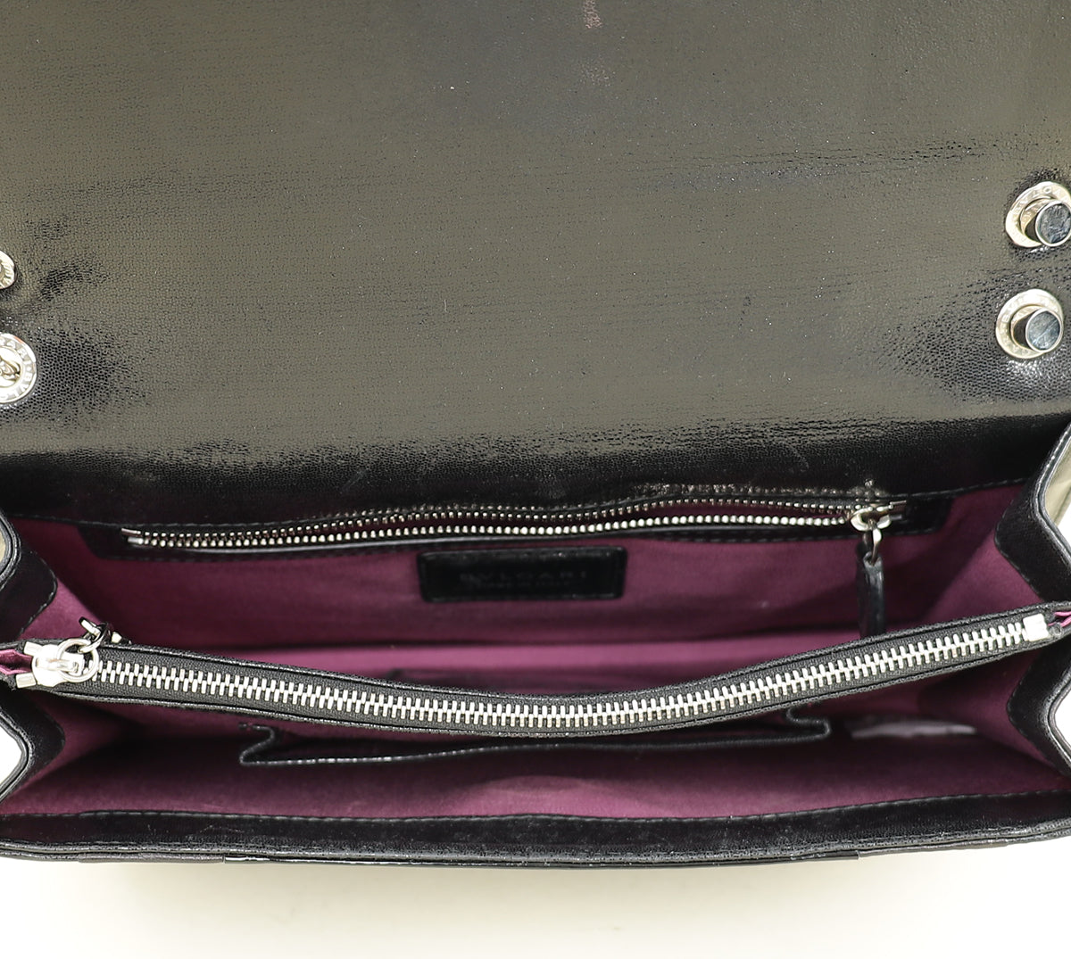Bvlgari Black Serpenti Forever Shoulder Bag