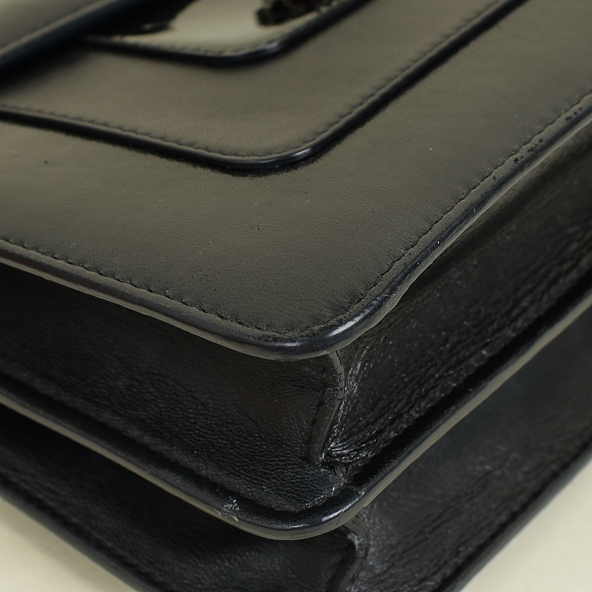 Bvlgari Black Serpenti Forever Shoulder Bag