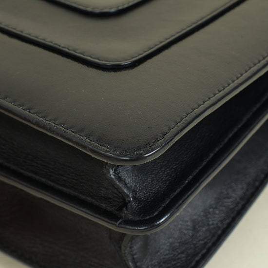 Bvlgari Black Serpenti Forever Shoulder Bag