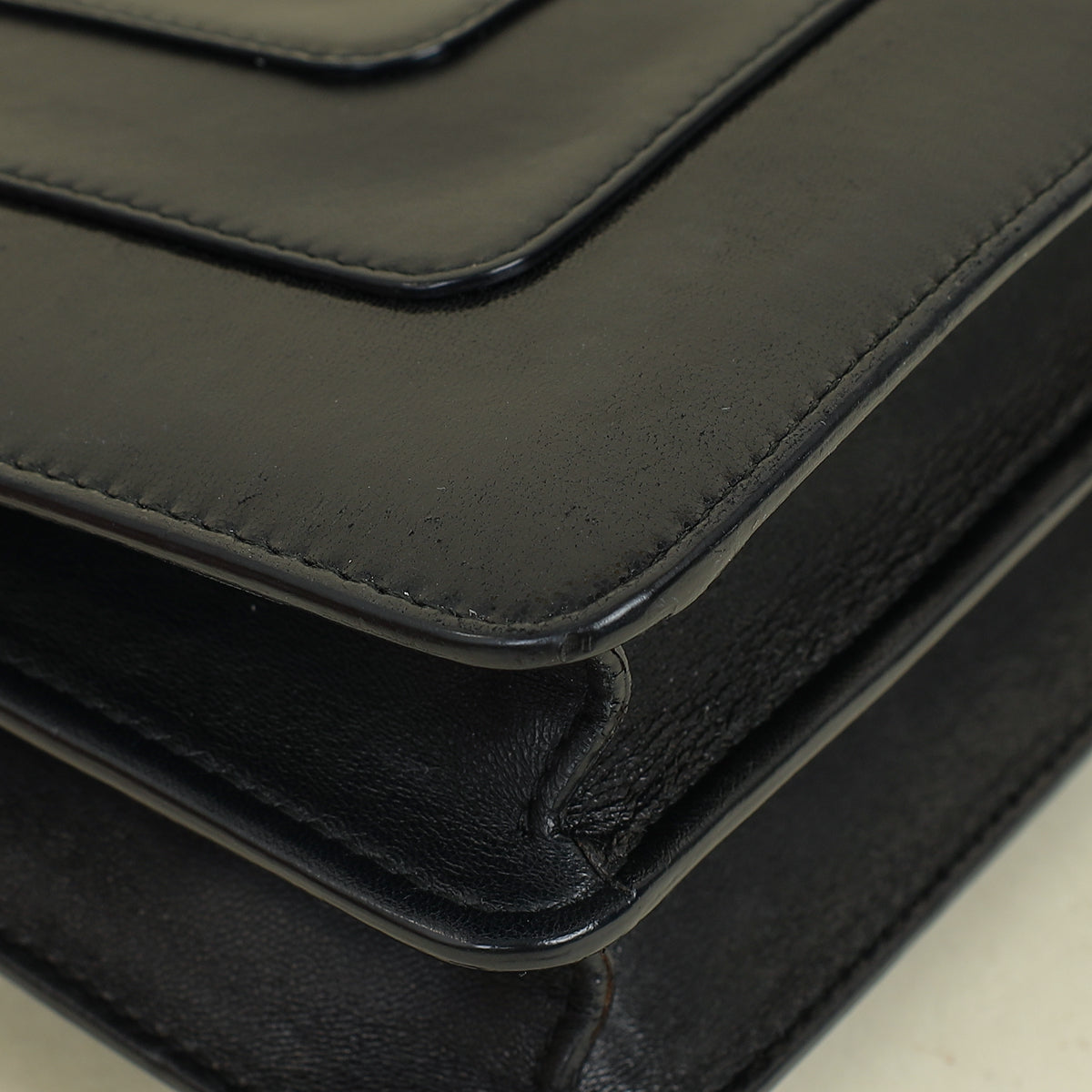 Bvlgari Black Serpenti Forever Shoulder Bag