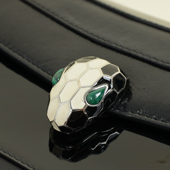 Bvlgari Black Serpenti Forever Shoulder Bag