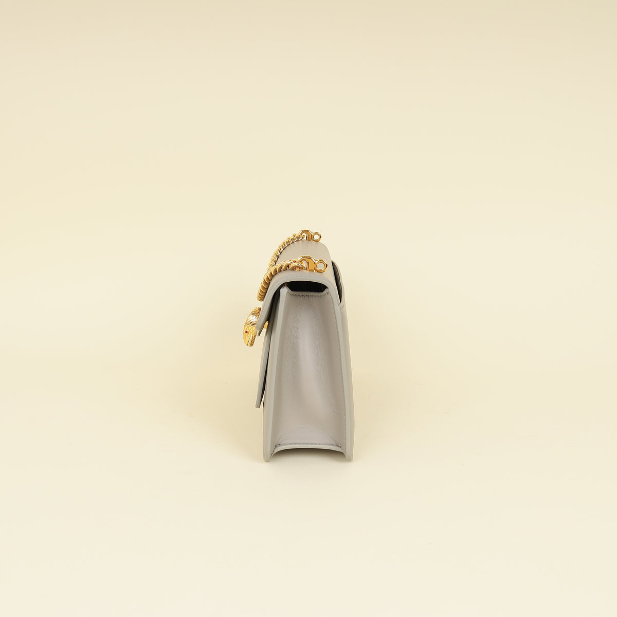 Bvlgari Grey Serpenti East-west Maxi Chain Shoulder Bag-Bvlgari-THE CLOSET