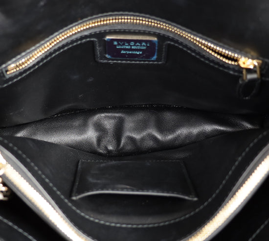 Bvlgari Pink Multicolor L.E Serpenti Forever Python Flap Bag-Bvlgari-THE CLOSET