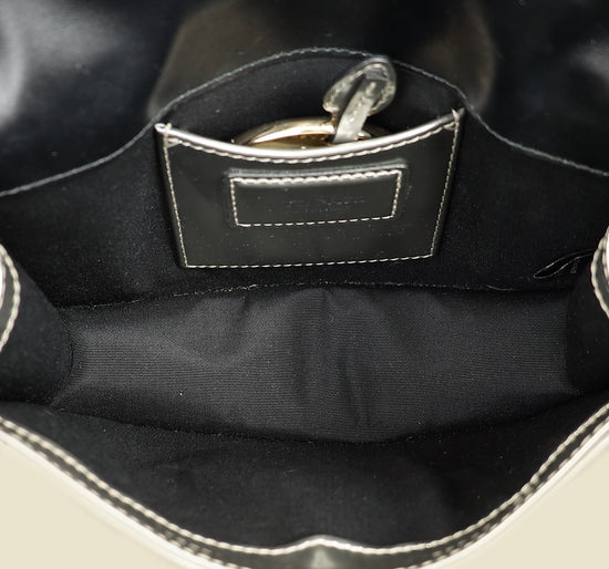 Bvlgari Silver Serpenti Forever East West Crossbody Bag