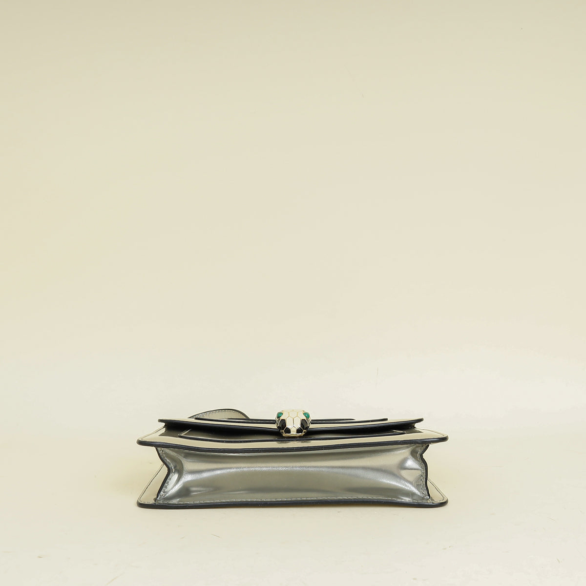 Bvlgari Silver Serpenti Forever East West Crossbody Bag